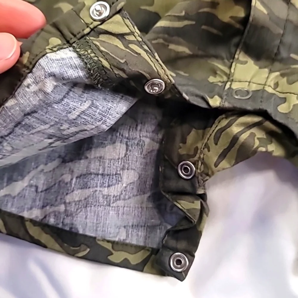 *NWT* Eddie Bauer camo print romper